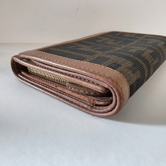 Fendi Zucca FF Canvas Wallet - Picture 6 of 13